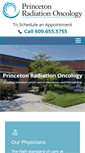 Mobile Screenshot of princetonradiationoncology.com